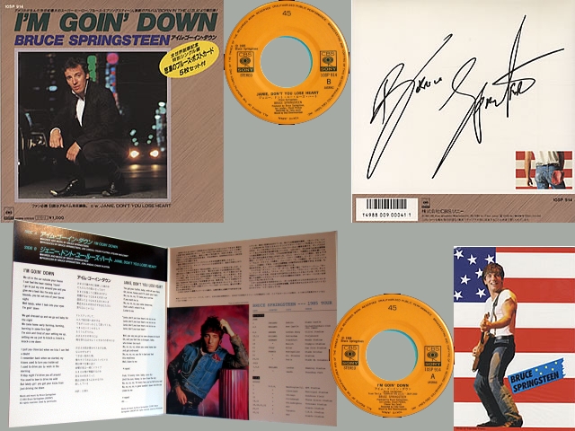 Bruce Springsteen - I'M GOIN' DOWN / JANEY, DON'T YOU LOSE HEART